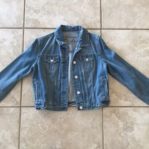 American Eagle Jean Jacket Size Large